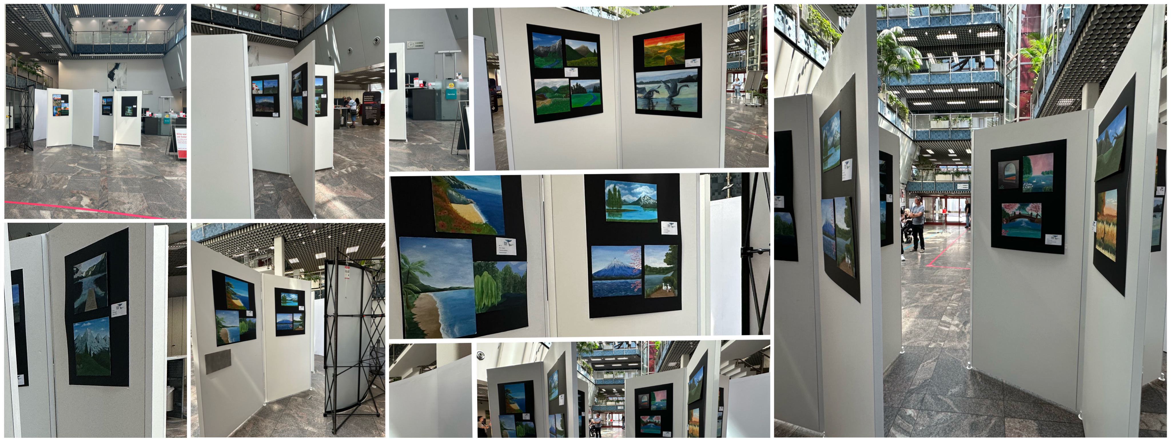 &quot;Malerischen Landschaften&quot; - WDG in der Sparkasse Wuppertal-Barmen  2025